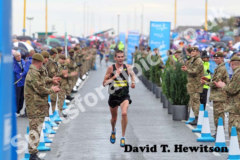 Nick McCormick finished 9th in 1hr 02.44mins in the 2012 BUPA GNR.